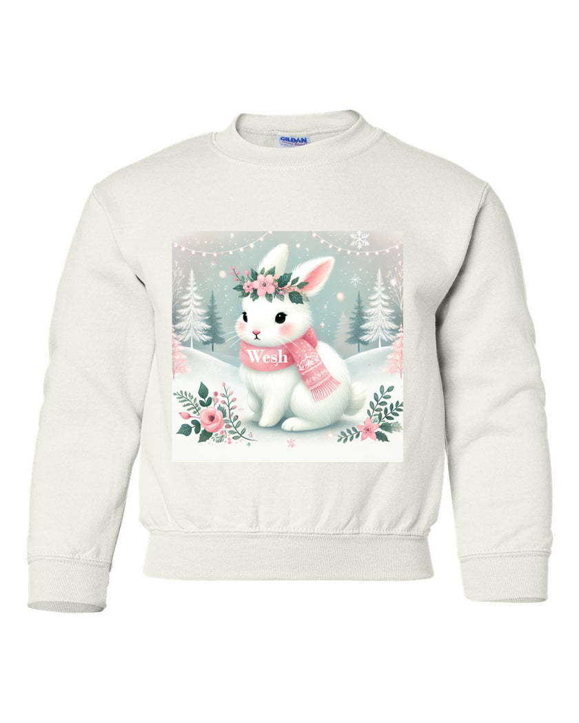 Pull lapin de Noël Wesh