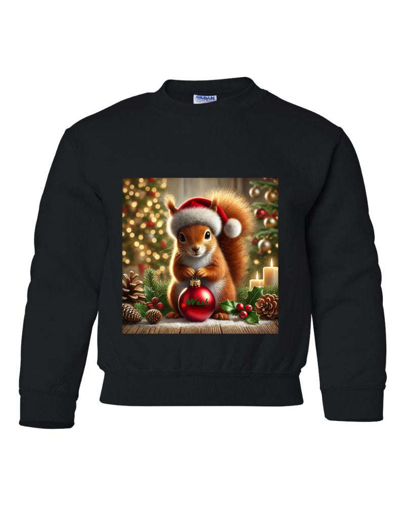 Pull écureuil de Noel Wesh