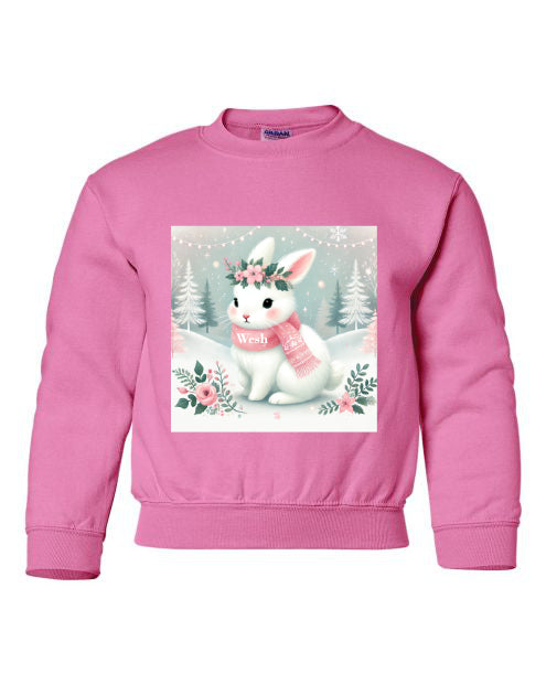 Pull lapin de Noël Wesh