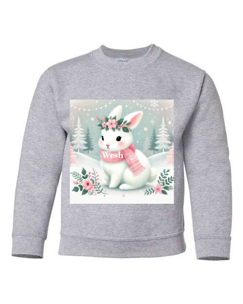 Pull lapin de Noël Wesh